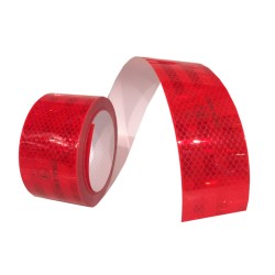 Αυτοκόλλητη Αντανακλαστική Ταινία 3D Diamond Grade ( Κόκκινη) 3M 318 55mm x Τρέχον Μέτρο Αυτοκόλλητη Αντανακλαστική Ταινία 3D Diamond Grade ( Κόκκινη) 3M 318 55mm x Τρέχον Μέτρο