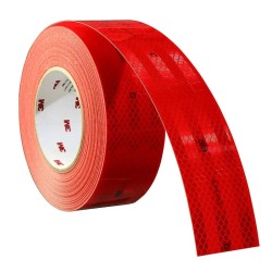 Αυτοκόλλητη Αντανακλαστική Ταινία 3D Diamond Grade ( Κόκκινη) 3M 318 55mm x Τρέχον Μέτρο Αυτοκόλλητη Αντανακλαστική Ταινία 3D Diamond Grade ( Κόκκινη) 3M 318 55mm x Τρέχον Μέτρο