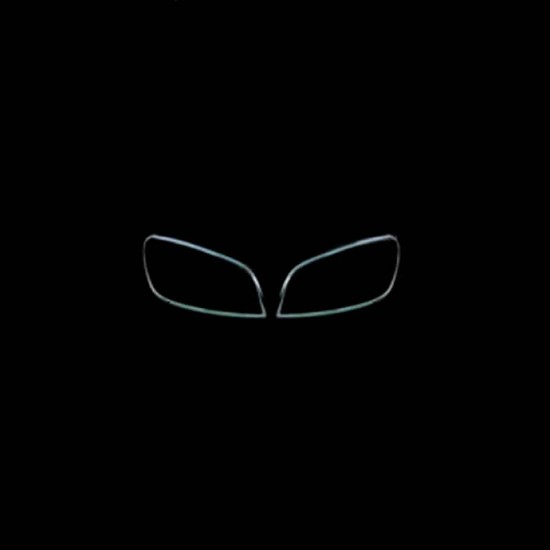 Μασκάκια Μπροστινών Φαναριών Χρωμίου Για Toyota Rav4 06-11 2 Τεμάχια