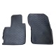 Πατάκια Σκαφάκια 3D Από Λάστιχο Για Peugeot 4007 2008-2012/ Citroen C-Crosser 2008-2013/ Mitsubishi Outlander 2007-2012 "Star Diamond" 3 Τεμάχια Μαύρα