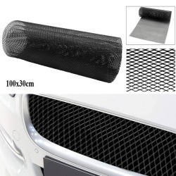 Σίτα Προφυλακτήρα Universal Αλουμινίου 100x30cm Μαύρο 1 Τεμάχιο Σίτα Προφυλακτήρα Universal Αλουμινίου 100x30cm Μαύρο 1 Τεμάχιο