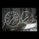 Δαχτυλίδια Καντράν Για Bmw 5 E39 95-03, 7 E38 94-02, X5 E53 99-05 Ασημί Ματ