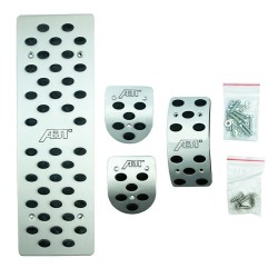 Πεντάλ Αλουμινίου  Για VW Group Εως 2004 ABT Style Με Μικρό Γκάζι Σετ 4 Τεμάχια Πεντάλ Αλουμινίου  Για VW Group Εως 2004 ABT Style Με Μικρό Γκάζι Σετ 4 Τεμάχια