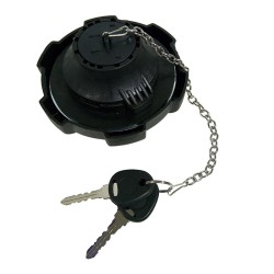 Τάπα Πετρελαίου Volvo Με Κλειδί Μαύρη 29007