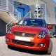 Μπροστινά Φανάρια Set Για Suzuki Swift 05-10 Angel Eyes & Led Μαύρα H1/H1 Manual JunYan
