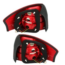 Πισινά Φανάρια Set Για Audi A6 4B 97-04 Led Κόκκινο/Φιμέ Depo Πισινά Φανάρια Set Για Audi A6 4B 97-04 Led Κόκκινο/Φιμέ Depo