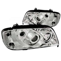 Μπροστινά Φανάρια Set Για Mercedes-Benz C-Class W202 93-01 Projectors Χρωμίου H1/H1/H3 Manual Sonar Μπροστινά Φανάρια Set Για Mercedes-Benz C-Class W202 93-01 Projectors Χρωμίου H1/H1/H3 Manual Sonar