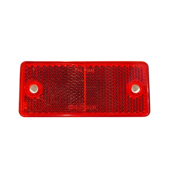 Αντανακλαστικό Αυτοκόλλητο & Βιδωτό 90mm x 40mm Proplast Κόκκινο 26109102 1 Τεμάχιο
