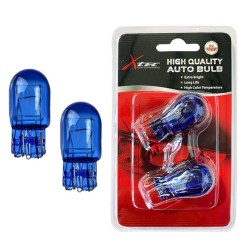 Λάμπες Αλογόνου T20 W21W / 3156 W3X16D Μονοπολικές 12volt Blue Glass Superwhite 6000k X-Tec 2 Τεμάχια Λάμπες Αλογόνου T20 W21W / 3156 W3X16D Μονοπολικές 12volt Blue Glass Superwhite 6000k X-Tec 2 Τεμάχια
