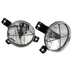 Μπροστινά Φανάρια Set Για Vw Golf 1 & 2 74-92 Εσωτερικά Με Σταυρό Χρωμίου H3 Depo Μπροστινά Φανάρια Set Για Vw Golf 1 & 2 74-92 Εσωτερικά Με Σταυρό Χρωμίου H3 Depo