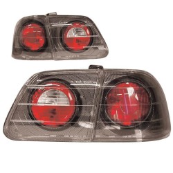 Πισινά Φανάρια Set Για Honda Civic 99-01 4D Carbon/Black Sonar Πισινά Φανάρια Set Για Honda Civic 99-01 4D Carbon/Black Sonar