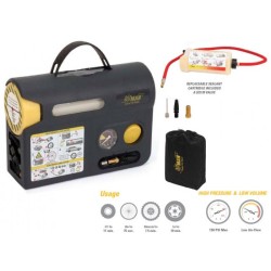 Κομπρεσέρ -  Κομφλέρ Αέρος Αυτοκινήτου AirMan ResQ Pro 12V Με Μανόμετρο Και Σφραγιστικό Ελαστικών 700ml 71-061 Κομπρεσέρ -  Κομφλέρ Αέρος Αυτοκινήτου AirMan ResQ Pro 12V Με Μανόμετρο Και Σφραγιστικό Ελαστικών 700ml 71-061