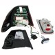 Πισινά Φανάρια Set Για Bmw 3 E46 Sedan 98-01 Led Κόκκινο/Crystal Eagle Eyes