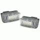 Led Φαναράκια Πινακίδας Για Peugeot 206,207,306,307,308, 406,407,5008,Partner / Citroen C3,C4,C5,Berlingo,Saxo,Xsara 2 Τεμάχια