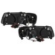 Μπροστινά Φανάρια Set Για Audi A3 8L Angel Eyes & Led Μαύρα H1/H1 Sonar
