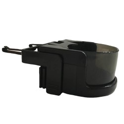 Ποτηροθήκη Αεραγωγού Φαρδιά Μαύρη 22522