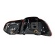 Πισινά Φανάρια Set Για Vw Golf VI (6) 08-11 Led GTI / R-Look Dark Cherry Κόκκινο/Crystal Carner