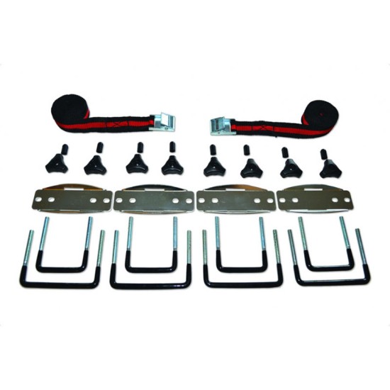 Μπαγκαζιέρα Οροφής Cube 470L Silver Mat Με Μονό Άνοιγμα