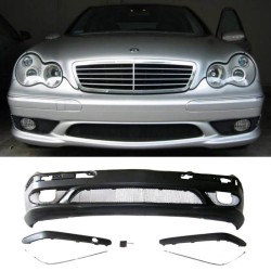 Μπροστινός Προφυλακτήρας Για Mercedes-Benz C-Class W203 00-07 C32 Amg Look