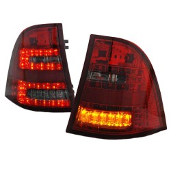 Πισινά Φανάρια Set Για Mercedes-Benz ΜL W163 98-05 Led Κόκκινο/Φιμέ Sonar Πισινά Φανάρια Set Για Mercedes-Benz ΜL W163 98-05 Led Κόκκινο/Φιμέ Sonar