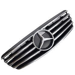 Μάσκα Για Mercedes-Benz E-Class W211 02-06 Amg Look Με 5 Γρίλιες Μαύρο/Χρώμιο 1 Τεμάχιο Μάσκα Για Mercedes-Benz E-Class W211 02-06 Amg Look Με 5 Γρίλιες Μαύρο/Χρώμιο 1 Τεμάχιο