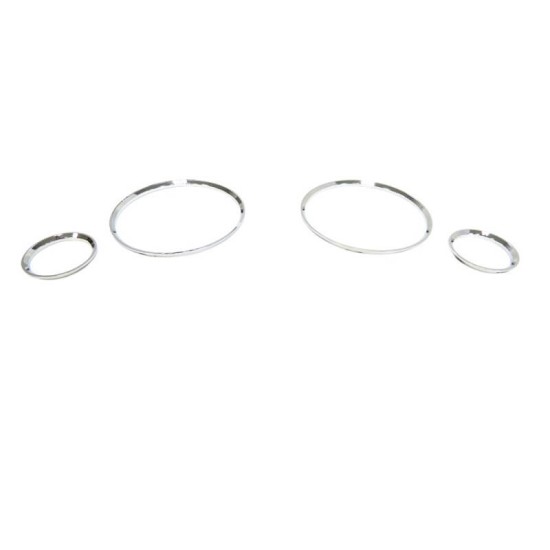 Δαχτυλίδια Καντράν Για Audi 80, 90, B3 & B4 86-94 Χρώμιο