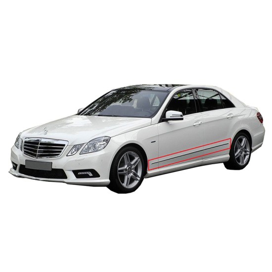 Τριμ Πόρτας Χρωμίου Για Mercedes-Benz E-Class W212 09-13 6 Τεμάχια