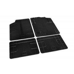 Πατάκια Αυτοκινήτου Universal Από Λάστιχο Gledring T-Multiform Μαύρο 4 Τεμάχια Πατάκια Αυτοκινήτου Universal Από Λάστιχο Gledring T-Multiform Μαύρο 4 Τεμάχια