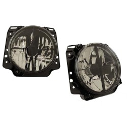 Μπροστινά Φανάρια Set Για Vw Golf 2 83-92 Με Σταυρό Smoke H4 Manual Depo Μπροστινά Φανάρια Set Για Vw Golf 2 83-92 Με Σταυρό Smoke H4 Manual Depo
