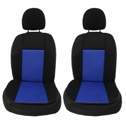 Πλατοκαθίσματα Αυτοκινήτου Μπροστινά Trendy Μαύρο/Μπλε Υφασμά 2 Τεμάχια Πλατοκαθίσματα Αυτοκινήτου Μπροστινά Trendy Μαύρο/Μπλε Υφασμά 2 Τεμάχια