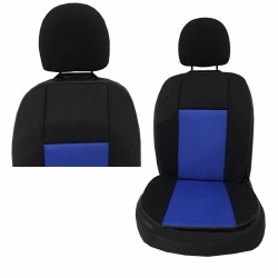 Πλατοκαθίσματα Αυτοκινήτου Μπροστινά Trendy Μαύρο/Μπλε Υφασμά 2 Τεμάχια Πλατοκαθίσματα Αυτοκινήτου Μπροστινά Trendy Μαύρο/Μπλε Υφασμά 2 Τεμάχια