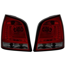 Πισινά Φανάρια Set Για Vw Polo 9N3 05-09 Led GTI/R20 Look Κόκκινο/Φιμέ Eagle Eyes