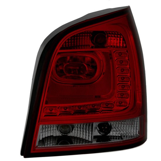 Πισινά Φανάρια Set Για Vw Polo 9N3 05-09 Led GTI/R20 Look Κόκκινο/Φιμέ Eagle Eyes