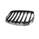 Καρδιές Μάσκας Για Bmw X5 E70 07-13 / X6 E71 08-14 Χρωμίου 2 Τεμάχια