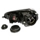 Μπροστινά Φανάρια Set Για Vw Golf V (5) 03-08 Μαύρα GTI H7/H7 Depo