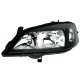 Μπροστινά Φανάρια Set Για Opel Astra G 97-04 Μαύρα H7/H7 Depo