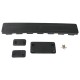 Μάσκα Για Audi A3 8P 08-12 RS3 Look Κυψελωτή Γυαλιστερό Μαύρο 1 Τεμάχιο