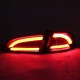 Πισινά Φανάρια Set Για Seat Ibiza 6L 02-08 Led Bar Μαύρο/Φιμέ LH Group