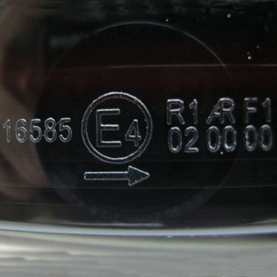 Πισινά Φανάρια Set Για Seat Ibiza 6L 02-08 Led Bar Μαύρο/Φιμέ LH Group