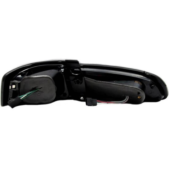 Πισινά Φανάρια Set Για Seat Ibiza 6L 02-08 Led Bar Μαύρο/Φιμέ LH Group