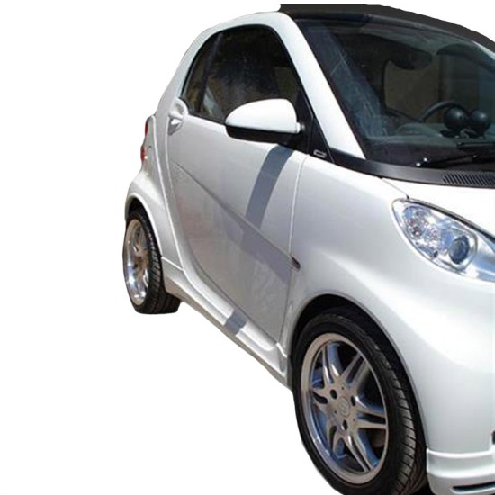 Πλαινά Μασπιέ Για Smart Fortwo 451 07-14 Brabus Look Από Abs Πλαστικό 2 Τεμάχια