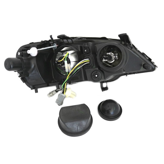 Μπροστινά Φανάρια Set Για Opel Astra G 97-04 Projectors Μαύρα H7/H7 Depo