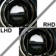 Μπροστινά Φανάρια Set Για Vw Golf IV (4) 97-03 Angel Eyes Χρωμίου H7/H7/H3 Depo