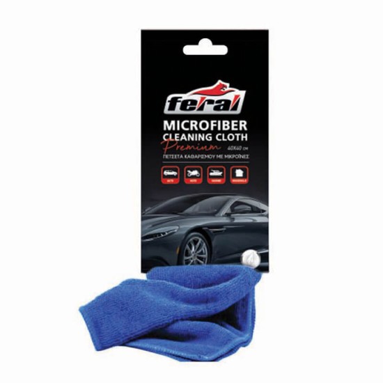 Πετσέτα Microfiber Pro 40x40cm Feral Πετσέτα Microfiber Pro 40x40cm Feral