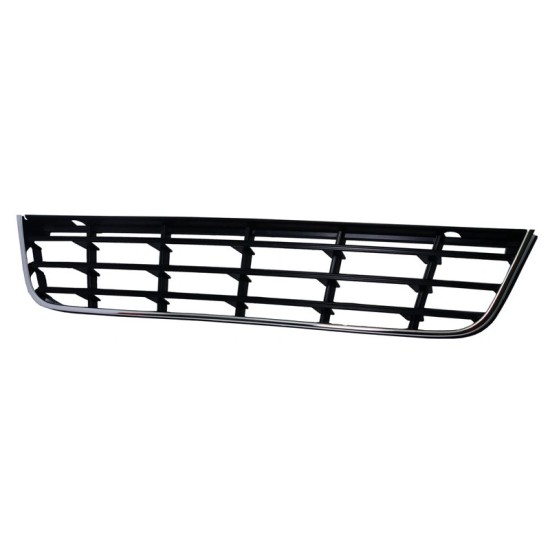 Κεντρική Σίτα Προφυλακτήρα Για VW Passat 3C B6 05-11 Μαύρη Με Χρώμιο 1 Τεμάχιο
