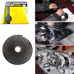 Κόλλα Φαναριών Ματζούνι Μαύρη 9.5mm x 4.57 Μέτρα 1 Τεμάχιο