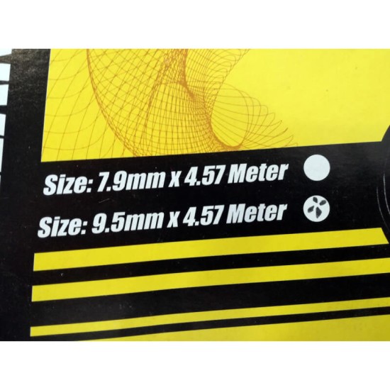 Κόλλα Φαναριών Ματζούνι Μαύρη 9.5mm x 4.57 Μέτρα 1 Τεμάχιο
