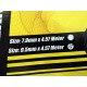 Κόλλα Φαναριών Ματζούνι Μαύρη 9.5mm x 4.57 Μέτρα 1 Τεμάχιο