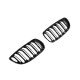 Καρδιές Μάσκας Για Bmw 3 E92 /E93 06-11 M4 Look Με Διπλή Γρίλια Μαύρο Γυαλιστερό 2 Τεμάχια