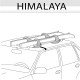 Μπάρες Βάσεις Σκι Μαγνητικές Menabo Himalaya (2 Ζεύγη Σκι Και 4 Μπαστούνια Σκι) 2 Τεμάχια